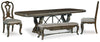 Maylee Dining Table, 2 Chairs and Bench