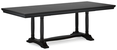 Mesa extensible de comedor Welltern
