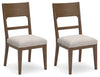 Silla de comedor Cabalynn (juego de 2)