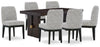 Mesa de comedor y 6 sillas Burkhaus
