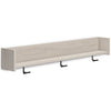 Perchero de pared con estante Socalle