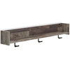 Perchero de pared con estante Neilsville