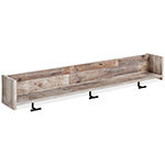 Perchero de pared con estante Neilsville
