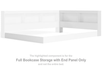 Librería completa Piperton con panel lateral