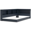 Librería doble Simmenfort con panel lateral