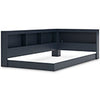 Librería doble Simmenfort con panel lateral