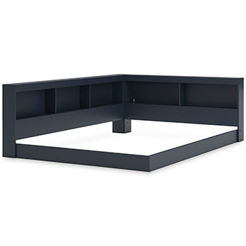 Librería Simmenfort completa con panel lateral