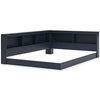 Librería Simmenfort completa con panel lateral