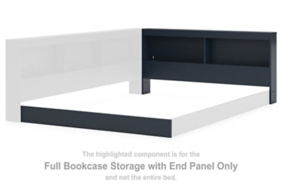 Librería Simmenfort completa con panel lateral