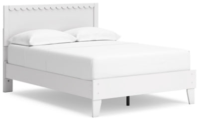 Cama de plataforma con paneles completos Hallityn