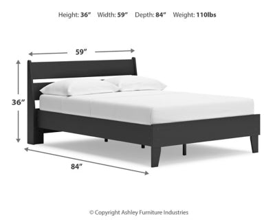 Socalle Full Panel Platform Bed