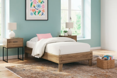 Cama de plataforma doble Deanlow