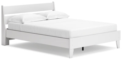 Cama Queen con plataforma y paneles Socalle
