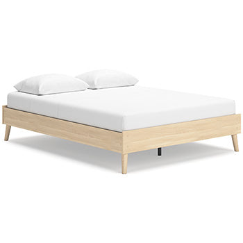 Cama Queen con plataforma Cabinella