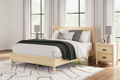 Cama Queen Cabinella con plataforma y paneles