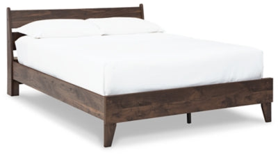 Cama Queen con plataforma y paneles Calverson