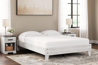 Cama Queen con plataforma Shawburn