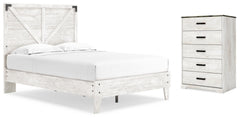 Cama Shawburn con paneles completos y cómoda
