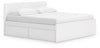 Onita King Panel Platform Bed with Storage