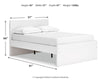 Onita Full Panel Platform Bed