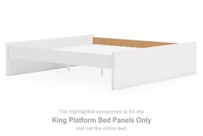 Paneles de cama de plataforma Onita King