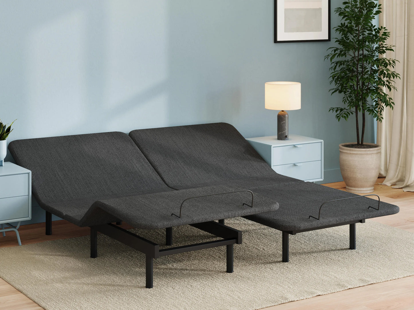 Comfort Classic Adj Base Split California King Adjustable Base