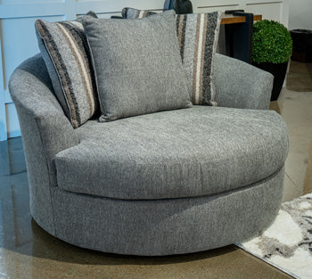 Ellington Pike Oversized Swivel Accent Chair