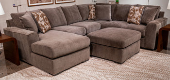 Rosston Right-Arm Facing Armless Loveseat with Wedge