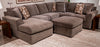 Rosston Right-Arm Facing Armless Loveseat with Wedge