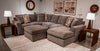Rosston Left-Arm Facing Armless Loveseat with Wedge