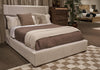 Brozmont Queen Upholstered Storage Footboard/Rails/Slats