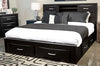 Jeffon Queen Bookcase Headboard