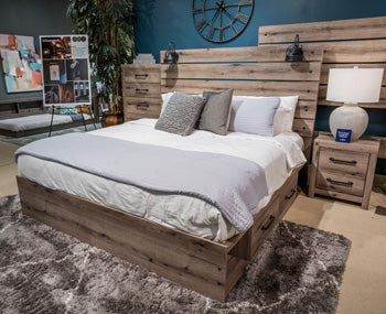 Almacenamiento lateral Queen/King Urbanoore con rieles
