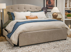 Porter Queen Upholstered Headboard/Footboard/Roll Slats