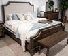 Cabecero/pie de cama/listones tapizados Veramond Queen