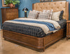 Rustic Plains Queen Panel Footboard with Slats