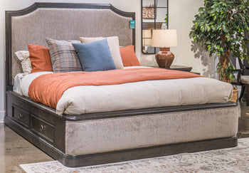 Bannette Queen Upholstered Panel Headboard