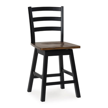 Wildenauer Counter Height Swivel Barstool