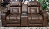 Stargin Power Reclining Loveseat with Fridge Cooler