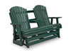 Hyland Wave Outdoor Loveseat Glider