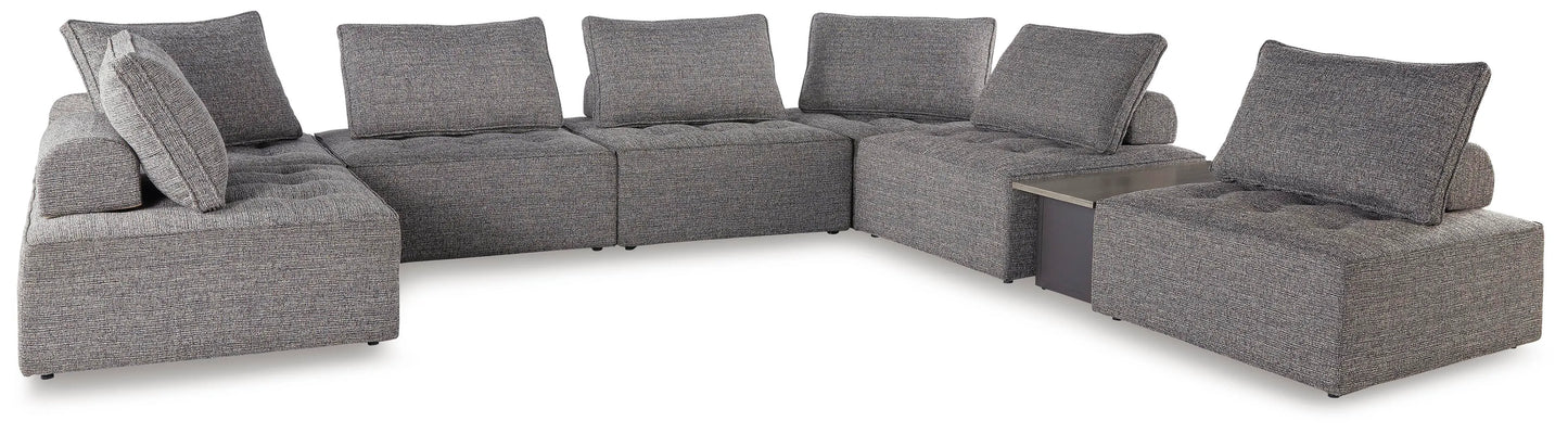 Seccional de exterior Bree Zee de 8 piezas