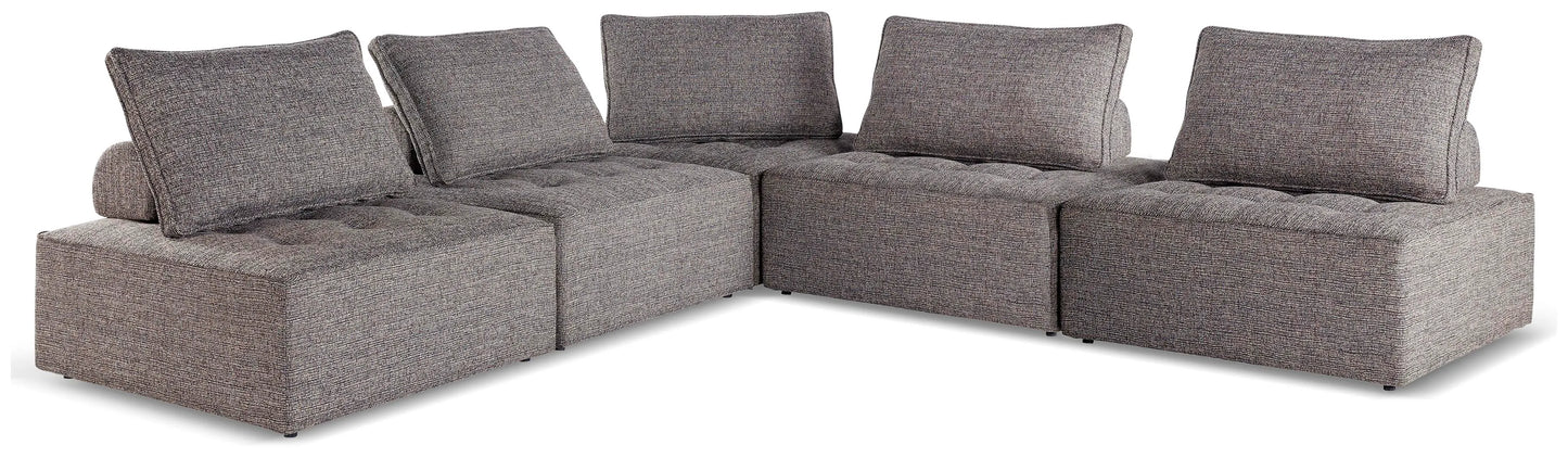 Asientos modulares para exterior Bree Zee de 5 piezas
