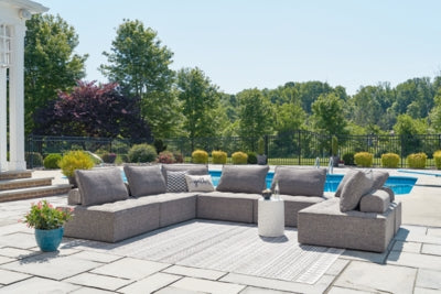 Seccional de exterior Bree Zee de 7 piezas
