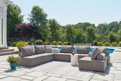 Seccional de exterior Bree Zee de 8 piezas