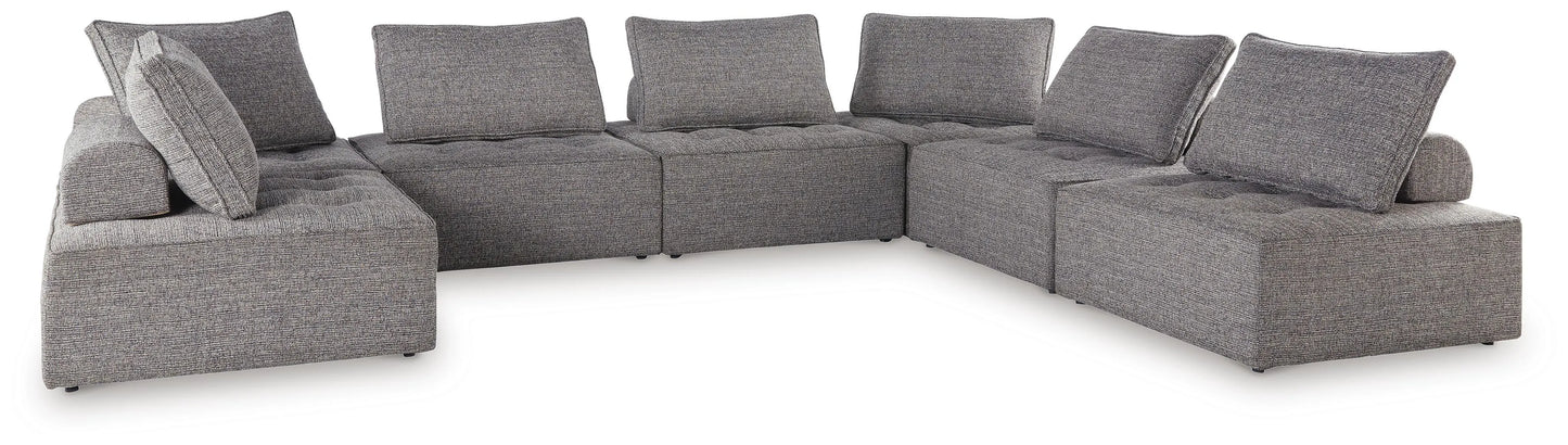 Seccional de exterior Bree Zee de 7 piezas