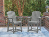 Ross Cove Outdoor Counter Height Bar Stool (Set of 2)