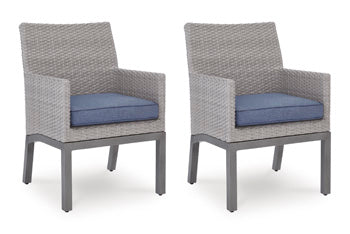 Dillon Beach Outdoor Arm Chair with Cushion (Set of 2)