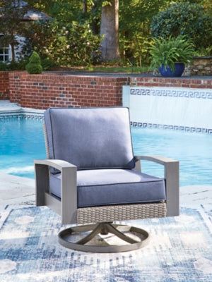 Dillon Beach Outdoor Swivel Lounge Chair with Cushion