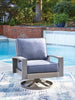 Dillon Beach Outdoor Swivel Lounge Chair with Cushion
