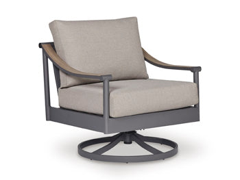North Island Outdoor Swivel Lounge with Cushion